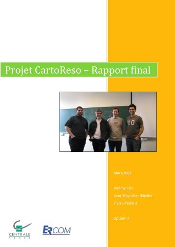 rapport de projet