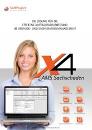 X4 AMS Sachschaden - SoftProject GmbH