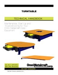 Turntable Technical Handbook.pdf - Omni Metalcraft Corp.