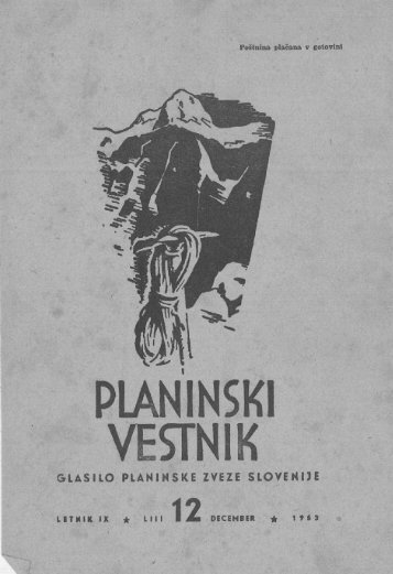 December - Planinski Vestnik
