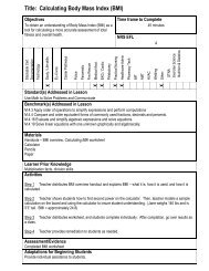 Title: Calculating Body Mass Index (BMI)