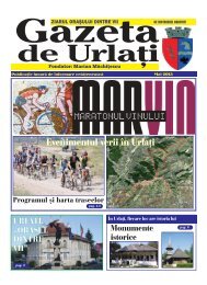 Gazeta de UrlaÈi - editia mai 2013 - OraÅul UrlaÅ£i