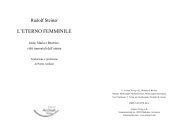 Steiner - l'eterno femminile - In quiete