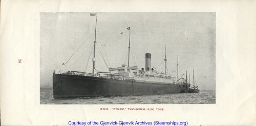 White Star Line Brochure, 1906 - RMS Republic