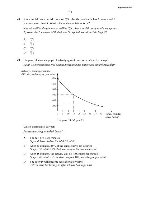 PHYSICS - Trial Paper Collection