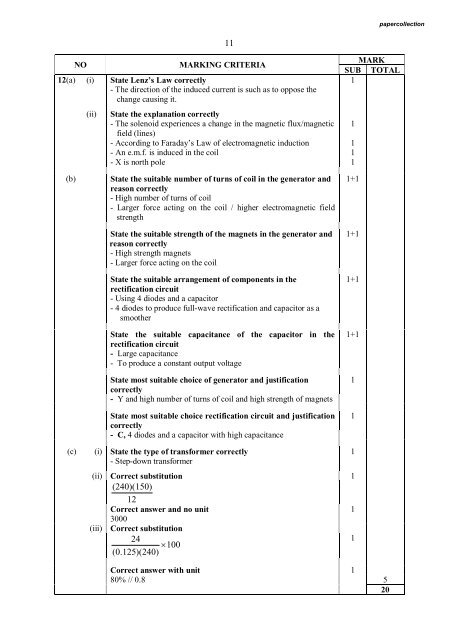 PHYSICS - Trial Paper Collection