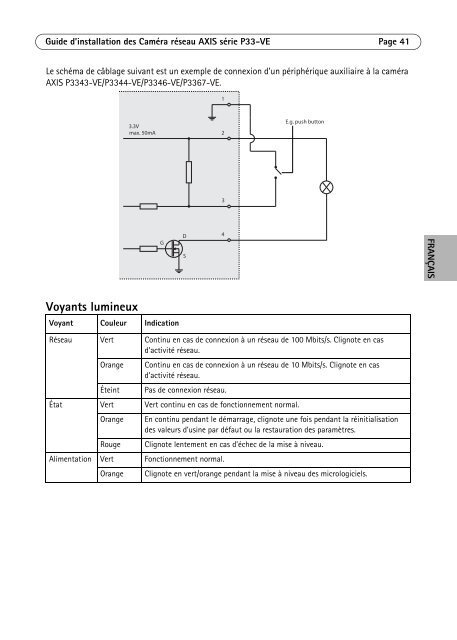 Axis P3367-VE Installation Guide - Use-IP