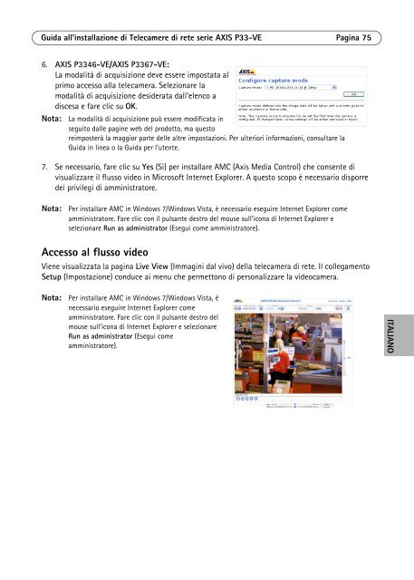 Axis P3367-VE Installation Guide - Use-IP