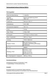 Fahrzeugbeschreibung Multicar M26-A - Zoll-Auktion