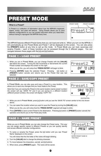 MPK49 Operator's Manual - rev1.1 - Just Music