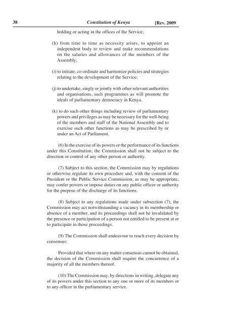 Constitution of Kenya (Repealed) - Kenya Law Reports