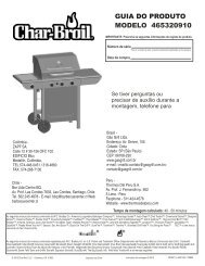 cuidado - Char-Broil Grills