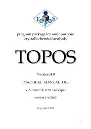 TOPOS Manual