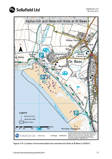 Annual Report for 2010/11 and Forward Programme - Sellafield Ltd