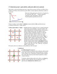 17. ElektrickÃ½ proud v polovodiÄÃ­ch, uÅ¾itÃ­ polovodiÄovÃ½ch souÄÃ¡stek