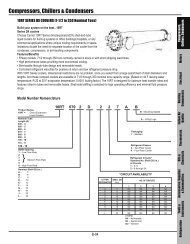 SECTION - CHILLERS -COOLERS-CONDENSERS - Totaline