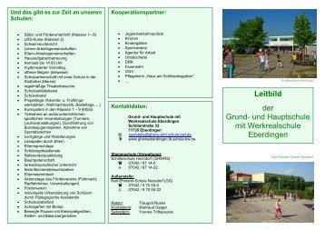 Wir leben im Einklang mit unserer Umwelt - Grund- und Hauptschule ...