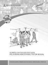 ebook BB Pelatihan Askot Sosial - P2KP