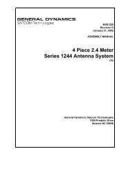 4096-525 - General Dynamics SATCOM Technologies