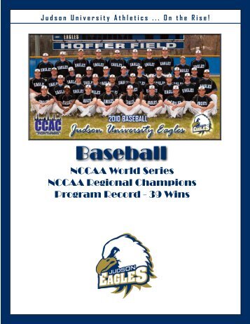 Baseball - Judson University Athletics