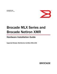 Brocade 6910 Ethernet Access Switch Hardware Installation Guide