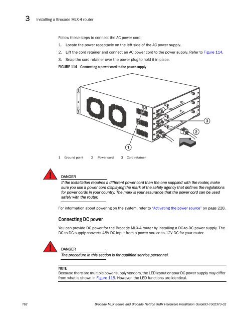 Brocade MLX Series and Brocade NetIron XMR Hardware ...