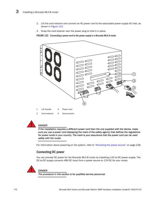 Brocade MLX Series and Brocade NetIron XMR Hardware ...