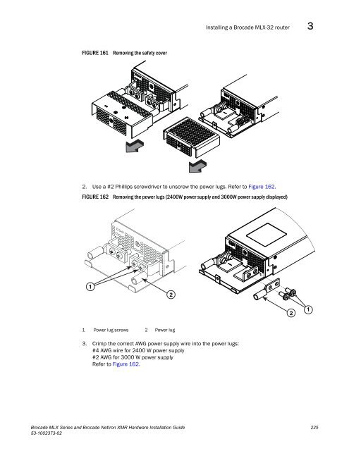 Brocade MLX Series and Brocade NetIron XMR Hardware ...