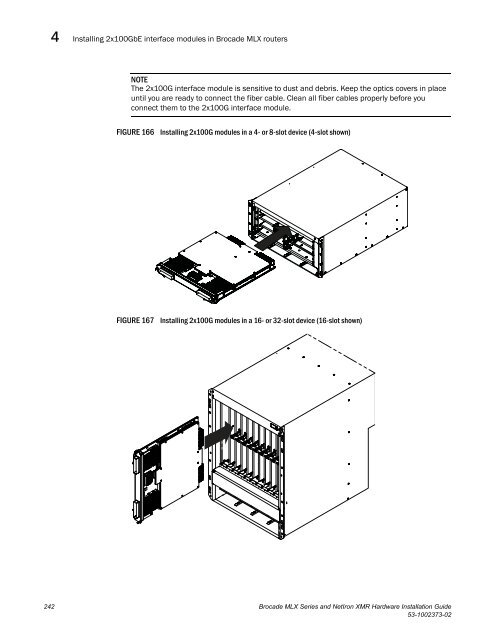 Brocade MLX Series and Brocade NetIron XMR Hardware ...