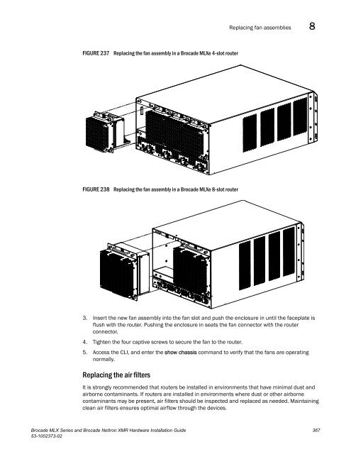 Brocade MLX Series and Brocade NetIron XMR Hardware ...