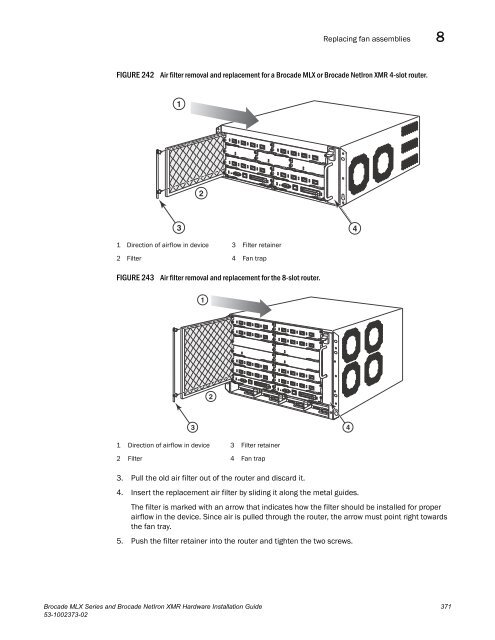 Brocade MLX Series and Brocade NetIron XMR Hardware ...