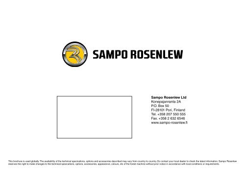 HR46 HARVESTER - Sampo-Rosenlew