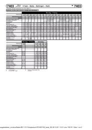 Sulz − Betra − Dettingen − Horb - VGF Verkehrs-Gemeinschaft ...