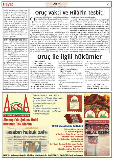 PDF SAYI 7 - Hayat Online