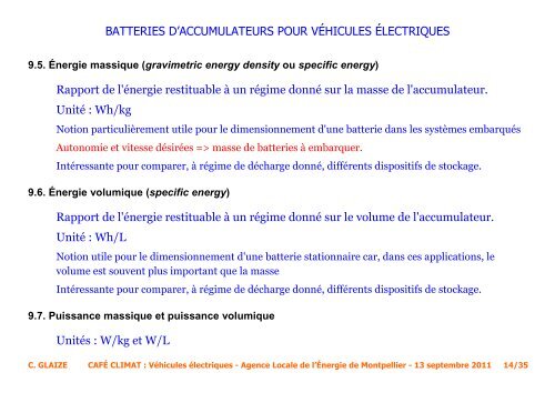 Batteries d?accumulateurs pour vÃ©hicules ... - ALE-Montpellier