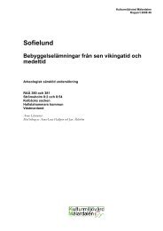 Sofielund - Stiftelsen KulturmiljÃ¶vÃ¥rd