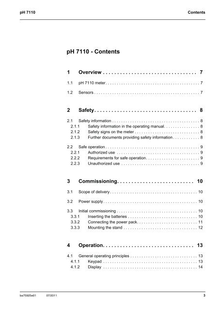 pH 7110 - Fagerberg