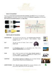 what is panamera? - TxB International Finewines