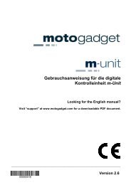 m-Unit - Motogadget