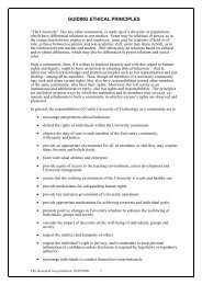 Guiding Ethical Principles - Curtin Policies and Procedures