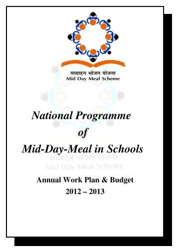 Na National Programme Of Mid-Day-Meal in Schools [MDMS]tional ...