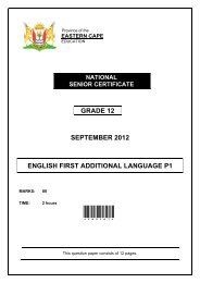 grade 12 september 2012 english first additional ... - Ecexams.co.za