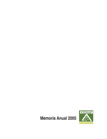 01Memoria_Anual_2005.vp:CorelVentura 7.0 - CEDAF