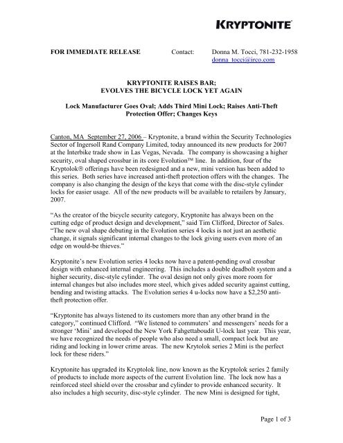 kryptonite european anti theft offer