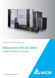 Soluciones SAI de Delta - DELTA Power Solutions