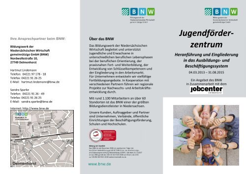 213-12 Flyer Jugendförderzentrum f AG.pdf - Job & Ausbildung