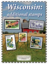 Wisconsin Addendum - American Philatelic Society