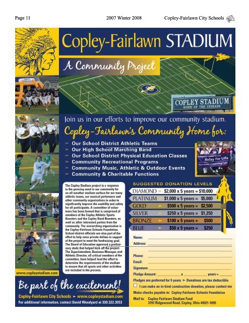 your school report your school report - Copley-Fairlawn City Schools