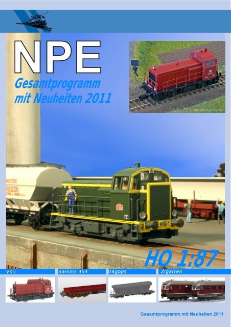NPE frühjahrsprospekt 2011 komplett - Huisman Spoorhobby