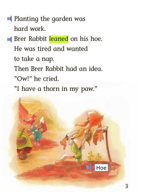 Lesson 29:Brer Rabbit at the Well